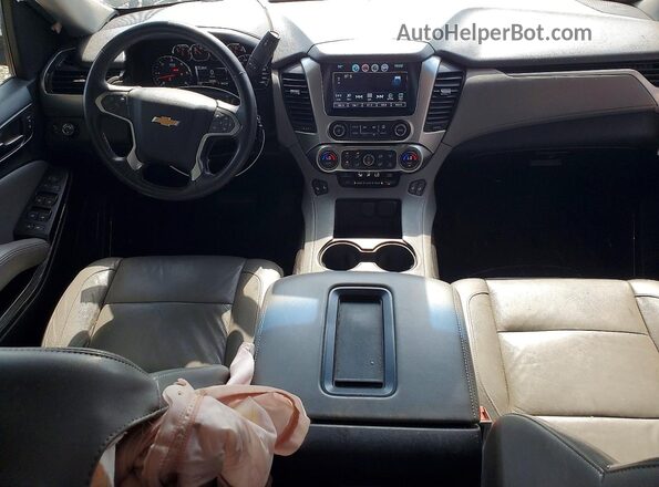 1GNSCBKC0GR471632 2016 CHEVROLET TAHOE Gray Առջևի վահանակի տեսք