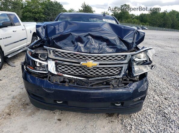 1GNSCBKC0HR160624 2017 CHEVROLET TAHOE Синий Вид спереди