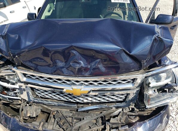 1GNSCBKC0HR160624 2017 CHEVROLET TAHOE Синий Вид подкапотного пространства