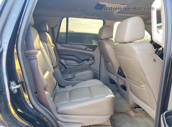 1GNSCBKC0HR259668 2017 CHEVROLET TAHOE Black უკანა სალონის ხედი