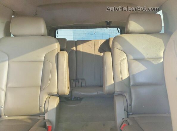 1GNSCBKC0HR259668 2017 CHEVROLET TAHOE Black უკანა სავარძლების ხედი