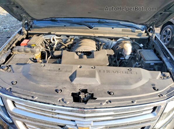 1GNSCBKC0HR259668 2017 CHEVROLET TAHOE Black ძრავის განყოფილების ხედი