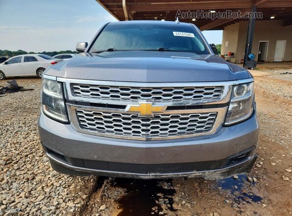1GNSCBKC0JR274502 2018 CHEVROLET TAHOE Gray Vista frontal