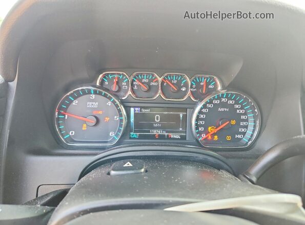 1GNSCBKC0JR274502 2018 CHEVROLET TAHOE Gray Vista del cuadro de instrumentos