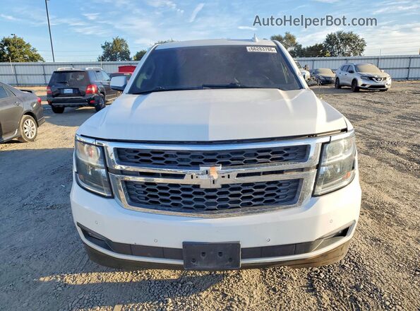 1GNSCBKC1GR253487 2016 CHEVROLET TAHOE White Դիմացի տեսք
