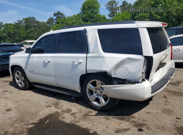 1GNSCBKC1GR339060 2016 CHEVROLET TAHOE Белый Задняя левая четверть