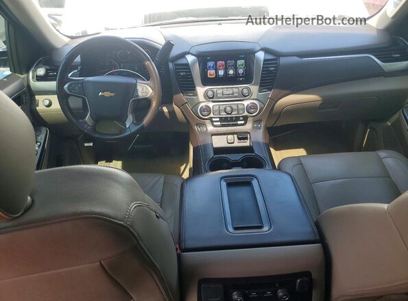 1GNSCBKC1GR339060 2016 CHEVROLET TAHOE Белый Вид панели приборов