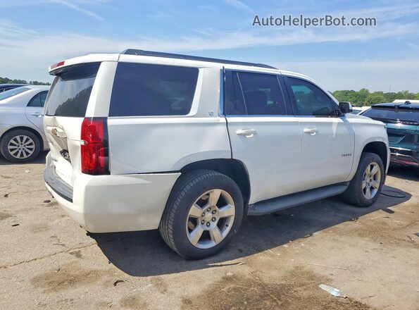 1GNSCBKC1GR339060 2016 CHEVROLET TAHOE Белый Задняя правая четверть