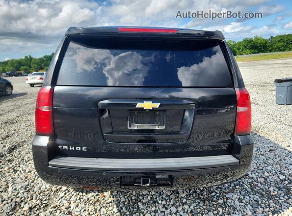1GNSCBKC1HR197925 2017 CHEVROLET TAHOE Черный Вид сзади