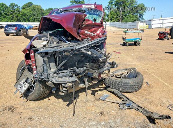 1GNSCBKC1HR401266 2017 CHEVROLET TAHOE Maroon Vista frontal