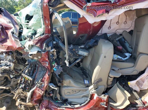 1GNSCBKC1HR401266 2017 CHEVROLET TAHOE Maroon Vista interior delantera