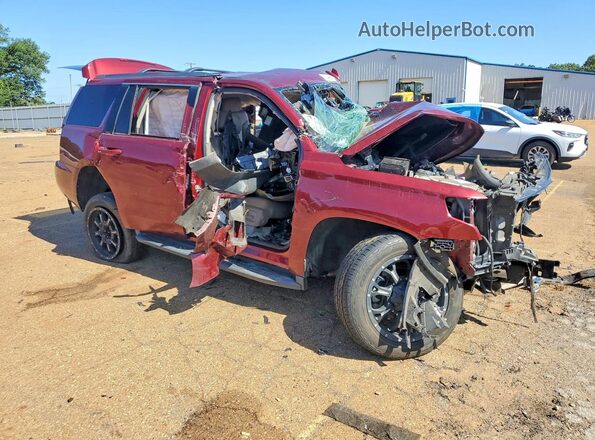 1GNSCBKC1HR401266 2017 CHEVROLET TAHOE Maroon Delantero derecho