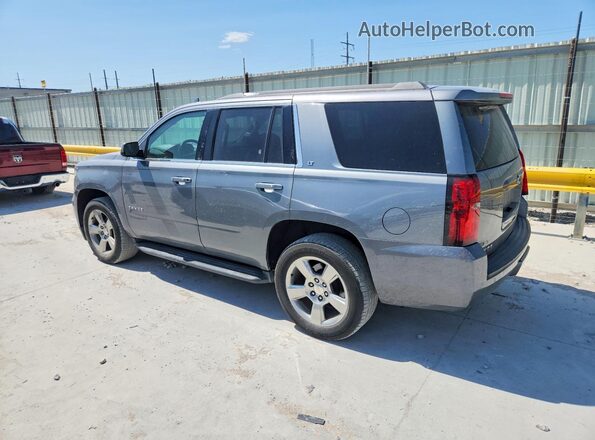 1GNSCBKC1JR389058 2018 CHEVROLET TAHOE Серый Задняя левая четверть