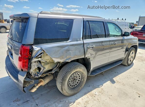 1GNSCBKC1JR389058 2018 CHEVROLET TAHOE Серый Задняя правая четверть