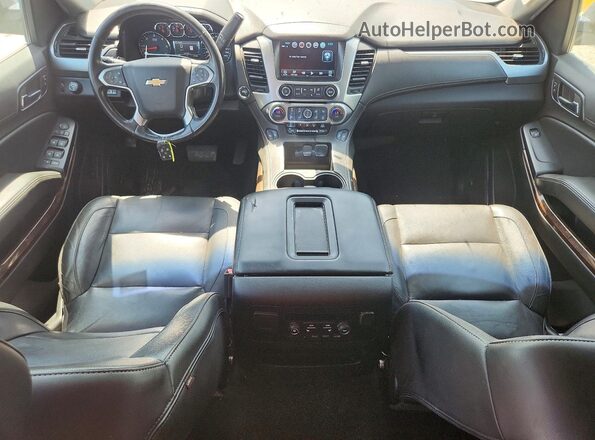 1GNSCBKC1JR389058 2018 CHEVROLET TAHOE Серый Вид панели приборов