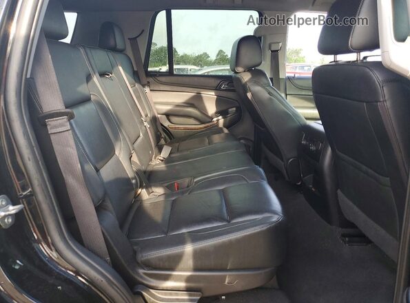 1GNSCBKC1KR399705 2019 CHEVROLET TAHOE Black უკანა სალონის ხედი