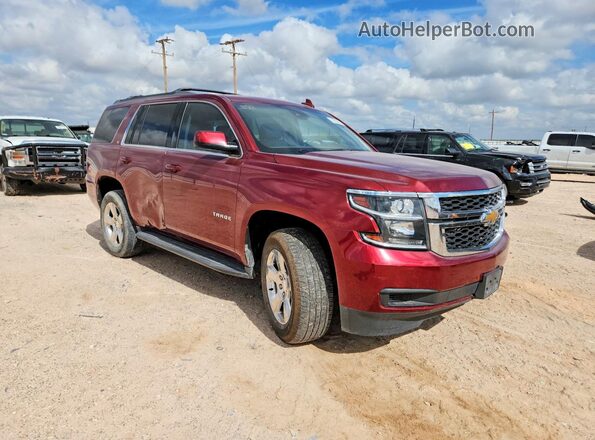 1GNSCBKC2GR426157 2016 CHEVROLET TAHOE Burgundy წინა მარჯვენა