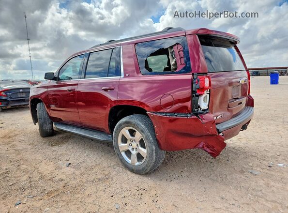 1GNSCBKC2GR426157 2016 CHEVROLET TAHOE Burgundy უკანა მარცხენა