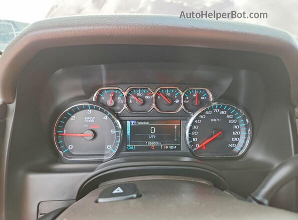 1GNSCBKC2GR426157 2016 CHEVROLET TAHOE Burgundy ხელსაწყოთა პანელის ხედი