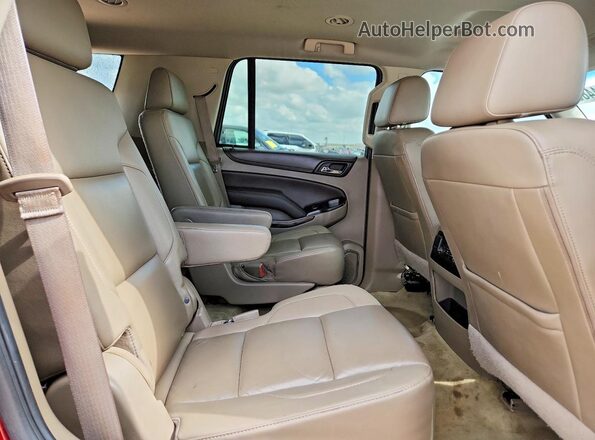 1GNSCBKC2GR426157 2016 CHEVROLET TAHOE Burgundy უკანა სალონის ხედი
