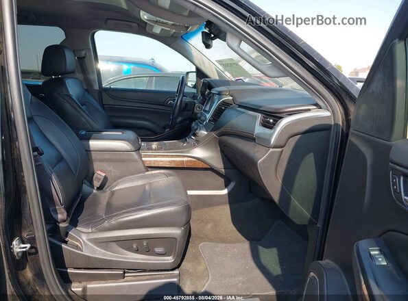 1GNSCBKC2HR290064 2017 CHEVROLET TAHOE Black წინა სალონის ხედი