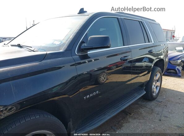 1GNSCBKC2HR290064 2017 CHEVROLET TAHOE Black წინა ხედი
