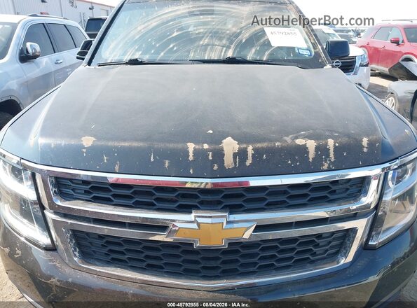 1GNSCBKC2HR290064 2017 CHEVROLET TAHOE Black ხელსაწყოთა პანელის ხედი