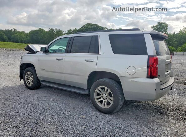 1GNSCBKC2KR409738 2019 CHEVROLET TAHOE Silver Trasero izquierdo