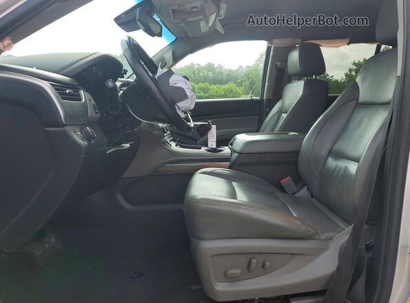 1GNSCBKC2KR409738 2019 CHEVROLET TAHOE Silver Vista interior delantera