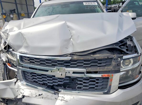 1GNSCBKC2KR409738 2019 CHEVROLET TAHOE Silver Vista interior trasera