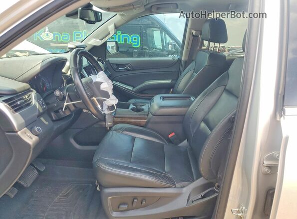1GNSCBKC2LR140688 2020 CHEVROLET TAHOE Silver Vista interior delantera