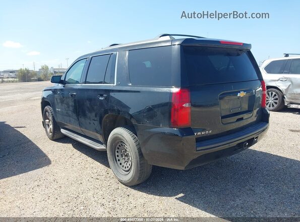 1GNSCBKC3GR161586 2016 CHEVROLET TAHOE Black Tył lewy