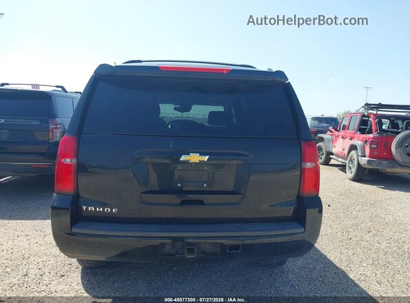 1GNSCBKC3GR161586 2016 CHEVROLET TAHOE Black 