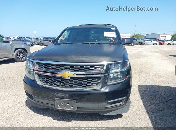 1GNSCBKC3GR161586 2016 CHEVROLET TAHOE Black Widok z przodu