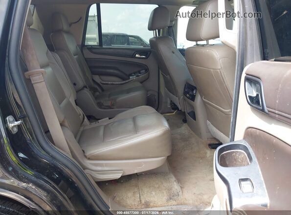 1GNSCBKC3GR161586 2016 CHEVROLET TAHOE Black Widok naklejki z numerem VIN