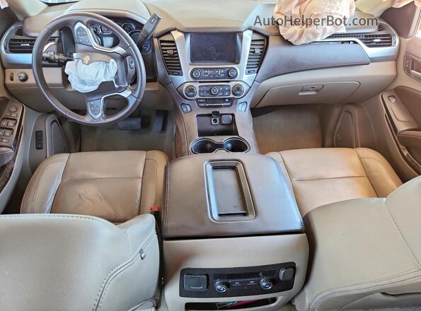 1GNSCBKC3GR295353 2016 CHEVROLET TAHOE White Dashboard view