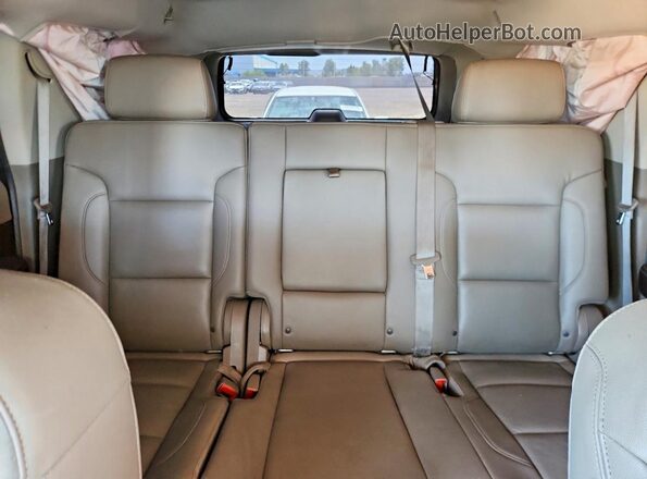 1GNSCBKC3GR295353 2016 CHEVROLET TAHOE White Rear seats view