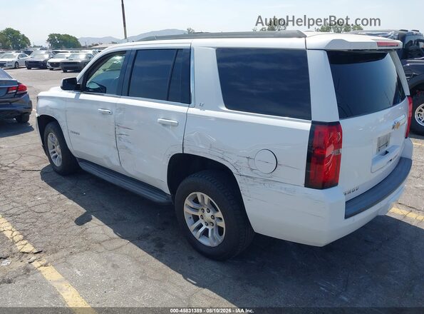 1GNSCBKC3HR248129 2017 CHEVROLET TAHOE White Tył lewy