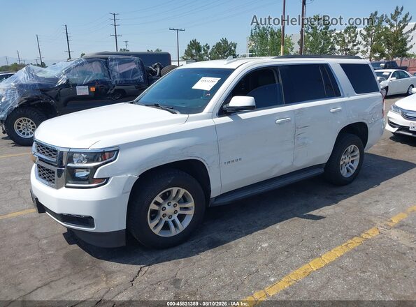 1GNSCBKC3HR248129 2017 CHEVROLET TAHOE White Przód lewy