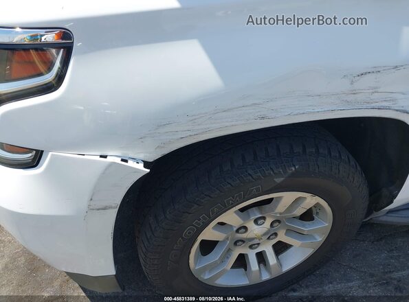 1GNSCBKC3HR248129 2017 CHEVROLET TAHOE White Widok z przodu