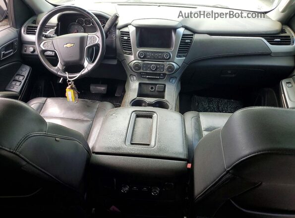 1GNSCBKC4GR175559 2016 CHEVROLET TAHOE Charcoal Widok deski rozdzielczej
