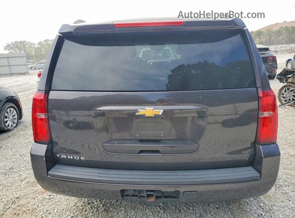 1GNSCBKC4GR175559 2016 CHEVROLET TAHOE Charcoal Widok z tyłu
