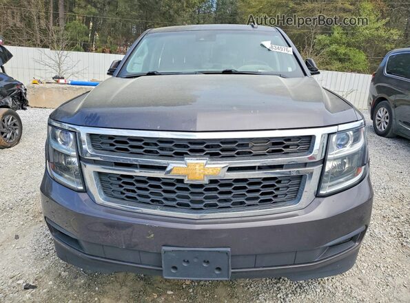 1GNSCBKC4GR175559 2016 CHEVROLET TAHOE Charcoal Widok z przodu