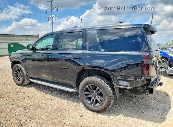 1GNSCBKC4HR132180 2017 CHEVROLET TAHOE Black Հետևի ձախ