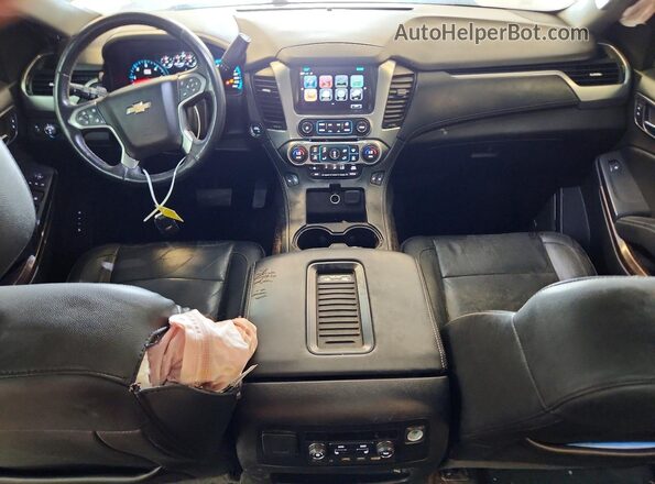 1GNSCBKC4HR272116 2017 CHEVROLET TAHOE Красный Вид панели приборов