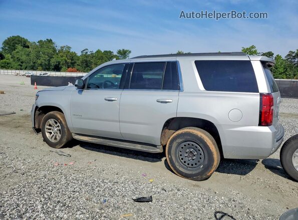 1GNSCBKC5HR116621 2017 CHEVROLET TAHOE Silver უკანა მარცხენა