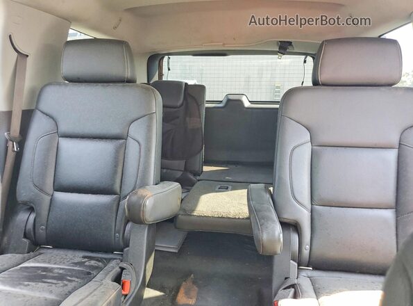 1GNSCBKC5HR116621 2017 CHEVROLET TAHOE Silver უკანა სავარძლების ხედი