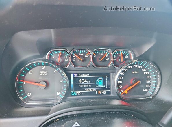 1GNSCBKC5HR142734 2017 CHEVROLET TAHOE Серебряный Вид щитка приборов