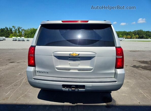 1GNSCBKC5HR142734 2017 CHEVROLET TAHOE Серебряный Вид сзади