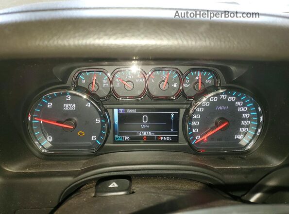 1GNSCBKC5JR143517 2018 CHEVROLET TAHOE White Սարքավորումների վահանակի տեսք